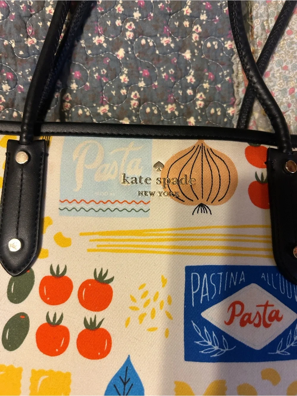 Kate Spade Pasta Tote/Purse
